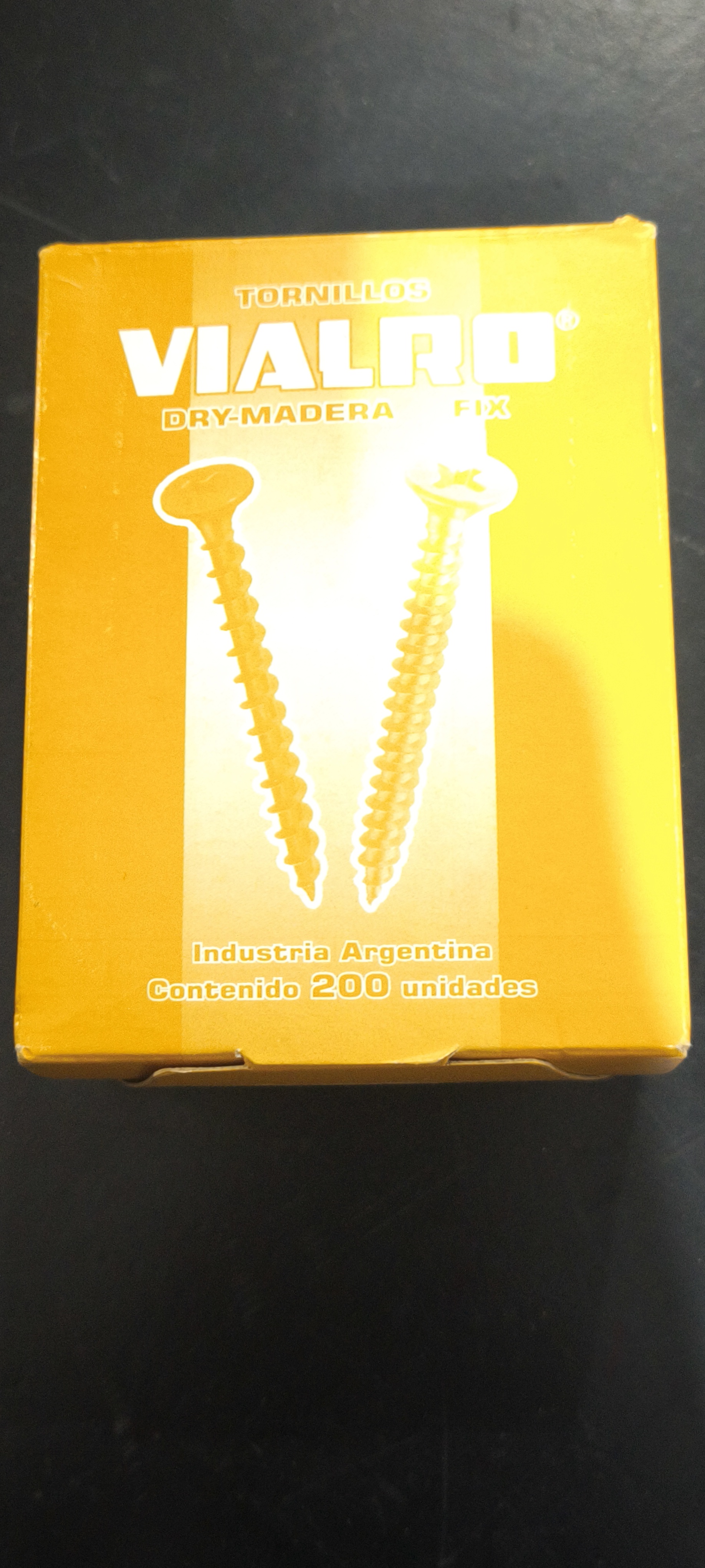 Tornillo Madera 3.5 x 30 cabeza fresada phillips Vialro — foto 2