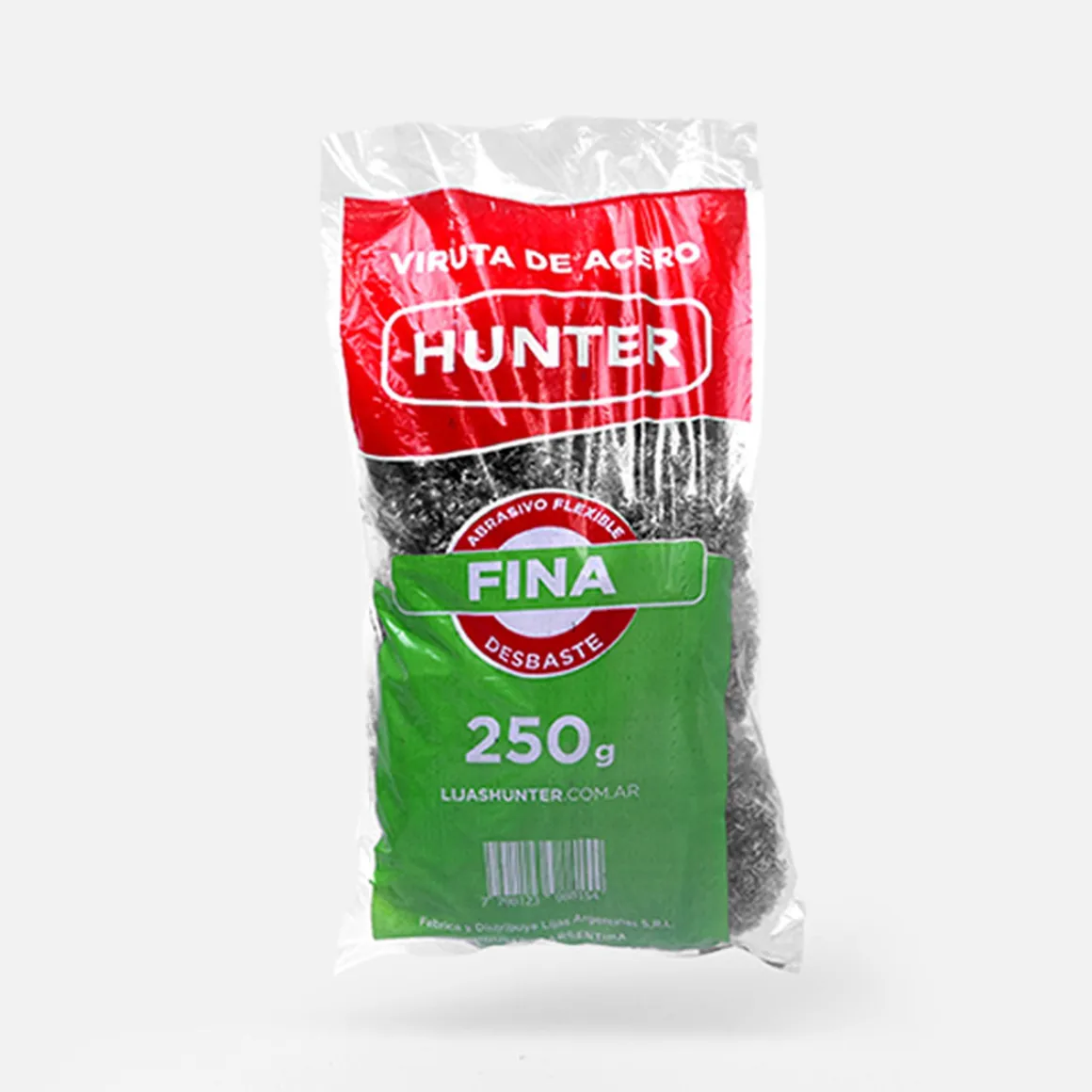 VIRUTA FINA DE ACERO 250 GR