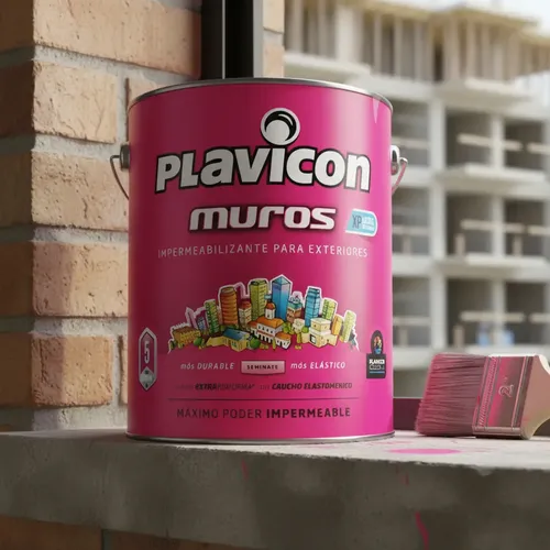 PLAVICON MUROS IMPERMEABILIZANTE PARA EXTERIORES — foto 2