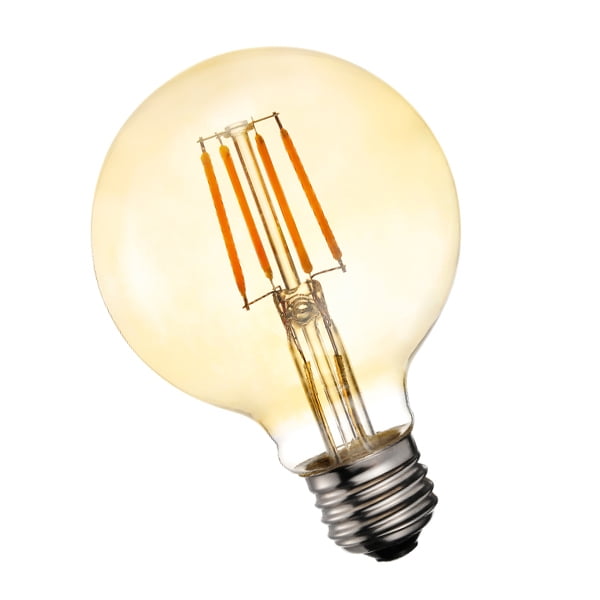 LAMPARA GLOBO GOLDEN LED 8 W