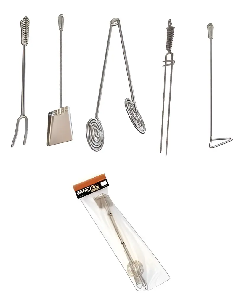 SET ASADOR UTENSILLOS PARRILLEROS