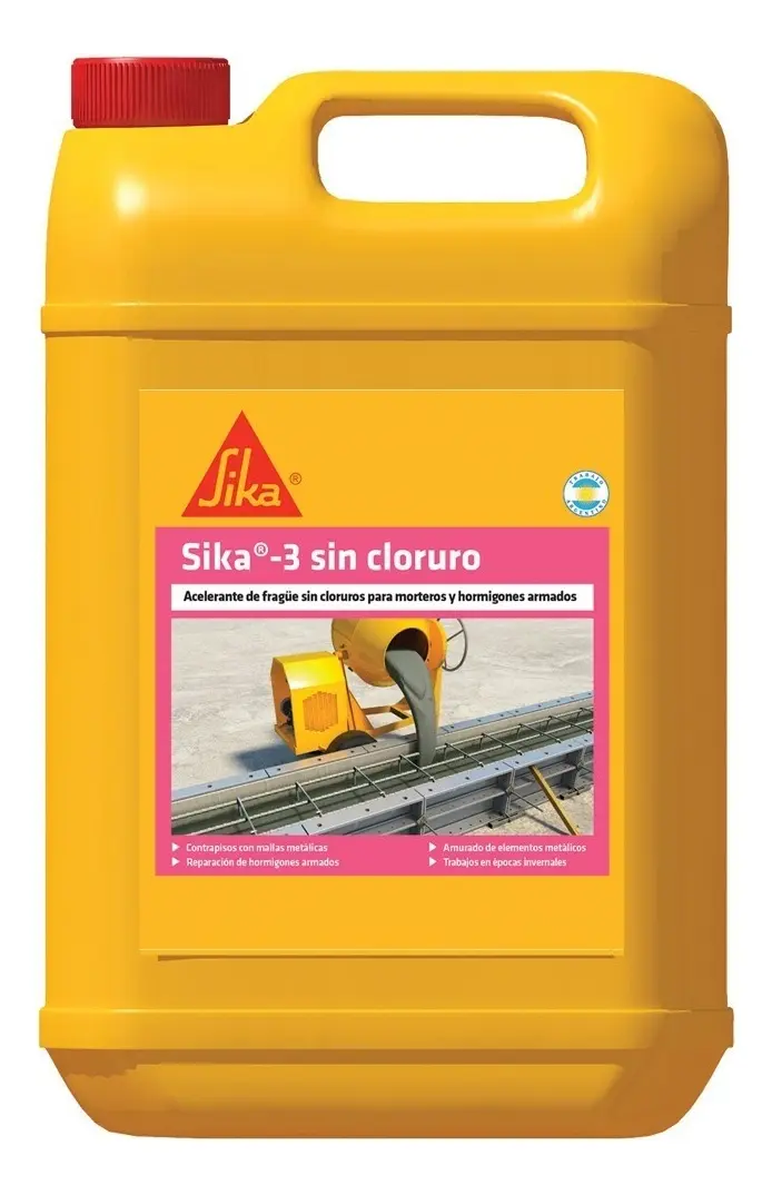 SIKA 3 SIN CLORURO