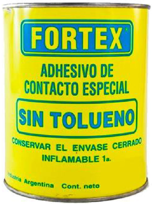CEMENTO CONT.FORTEX 1/4 Lt.S/TOLUENO