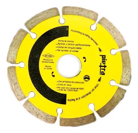 DISCO DIAM PIETRA SEGMENT 110MM  DISCO SEGMENTADO 115