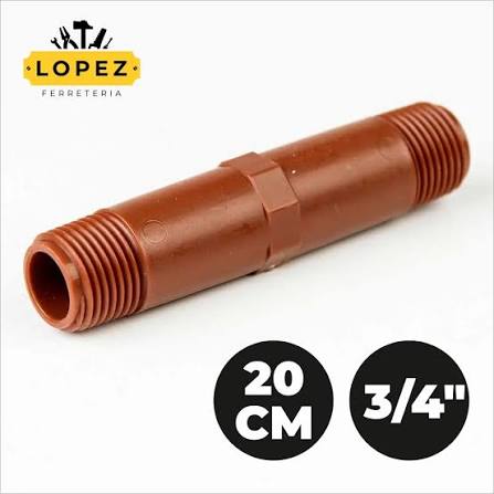 NI PLE DE 3/ 4 x 20 CM PP