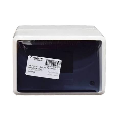 CAJA P/TERM. EXT.  1 A  4 MOD. C/PTA. 4104