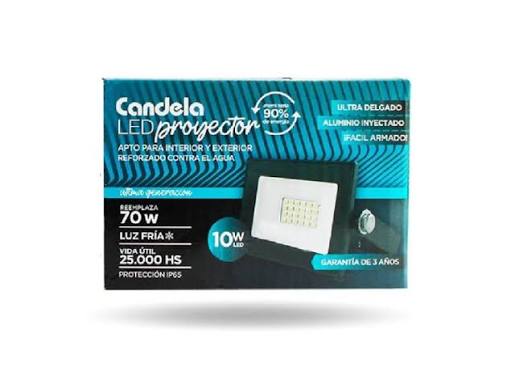 PROY. LED  10 W L/DIA CANDELA