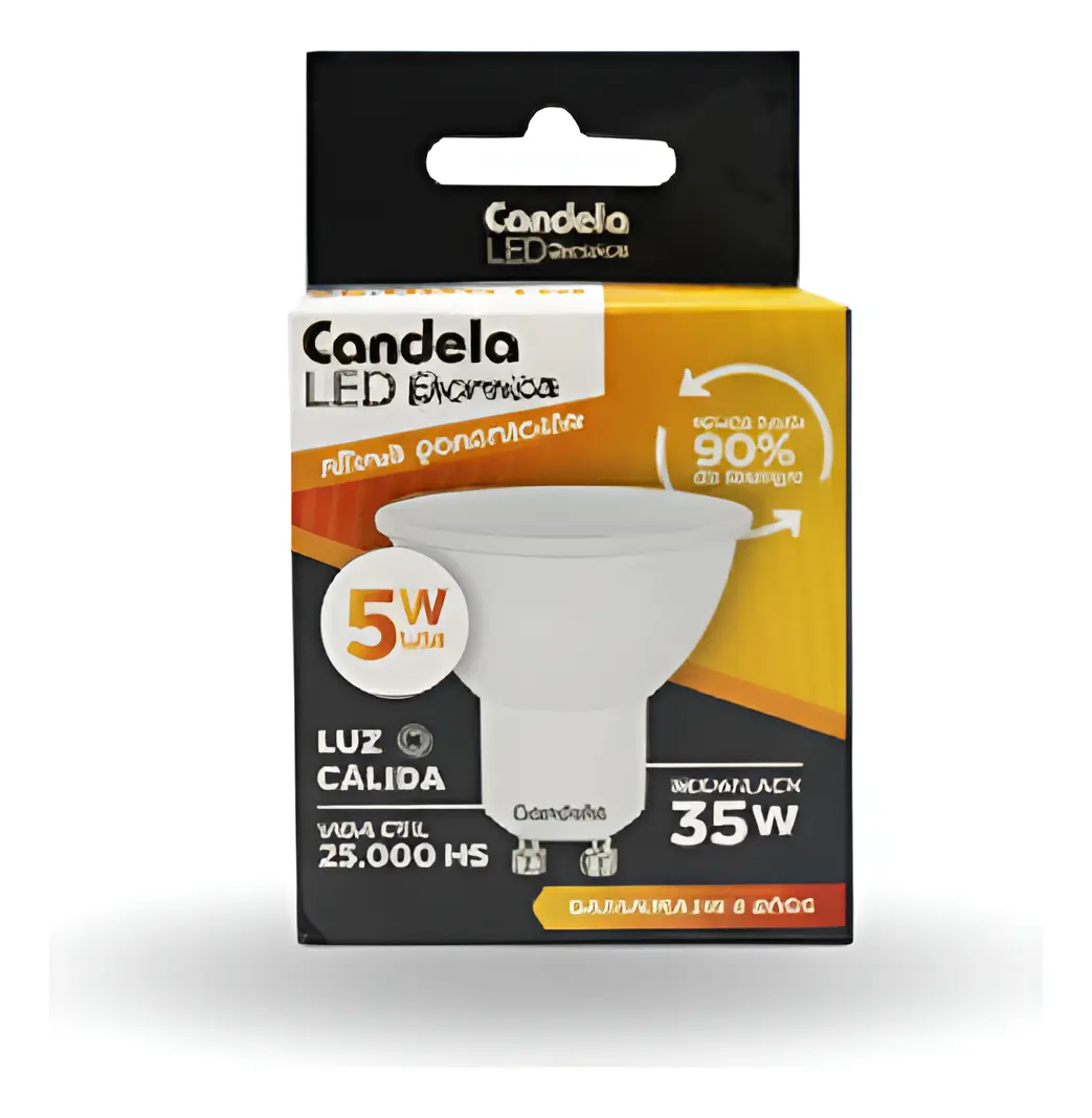 LAMP. DICRO LED 5W  38�  GU10 LC CANDELA