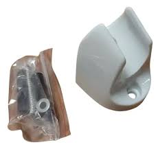 SOPORTE PARED DUCHADOR BLANCO