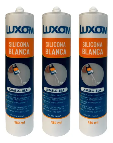 Silicona Blanca ACETICA 300 ml