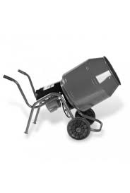 Hormigonera "MIXER" 130 Lts. Motor 1 HP Caño 1 1/2" de 1,25 espesor