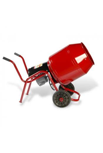 Hormigonera "LINCE" 130 Lts. Refor. Motor WEG 3/4 HP Caño 1 1/2 1,6 espesor