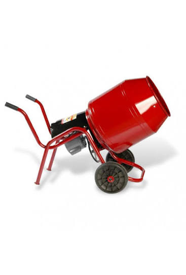 Hormigonera "LINCE" 130 Lts. Reforzada Motor WEG 1 HP Caño 1 1/2 1,6 espesor
