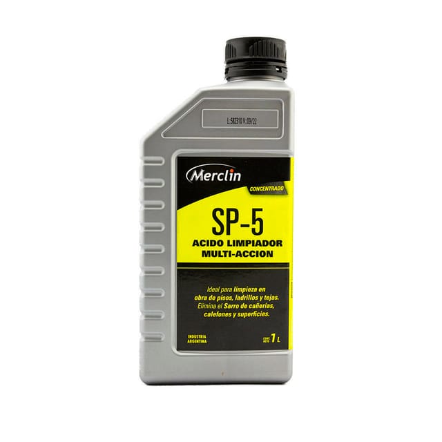 ACIDO  LIMPIADOR MULTIUSO MERCLIN x 1