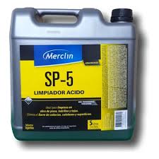 ACIDO LIMPIADOR MULTIUSO MERCLIN x 5