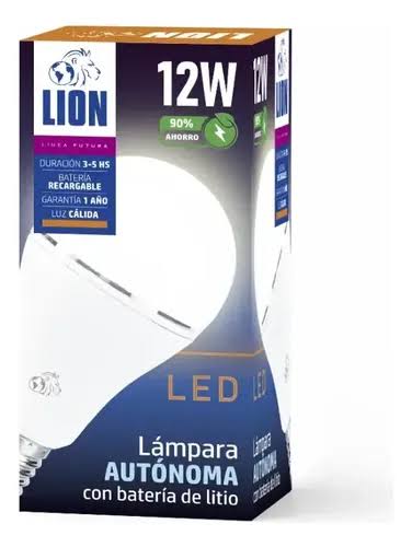 LAMP.LED AUTON.EMERG.12W LION