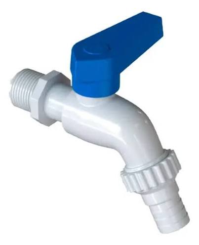 CANILLA PLASTICA C/VALVULA ESFERICA 1/2" FV