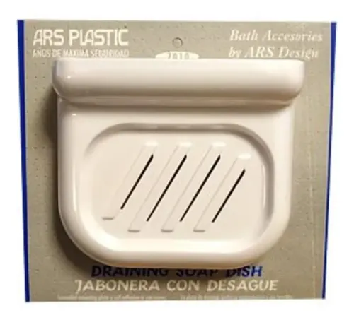 JABONERA C/DESAGUE AUTOADHESIVO