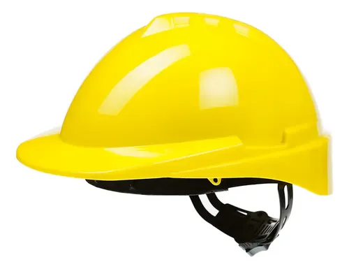 CASCO DE SEGURIDAD AMARILLO C/ARNES